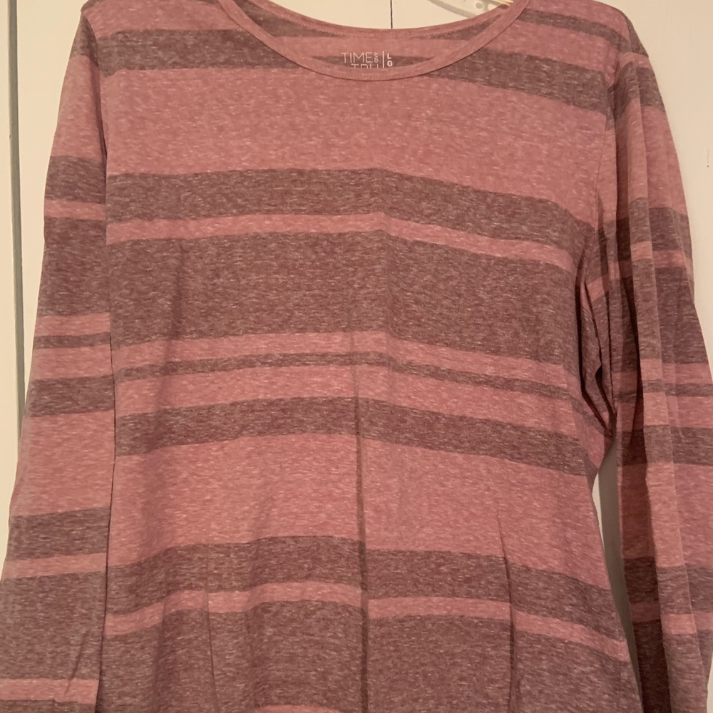 Pink and Grey Soft Shirt
